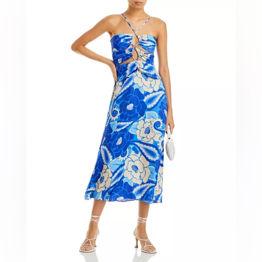 Farm Rio Tropical Groove Midi Dress